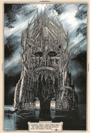 Carte postale "Métal Hurlant" Druillet "Gail"