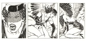 Carte postale "Métal Hurlant" Milo Manara