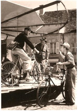 Carte postale Tati "Le manège"