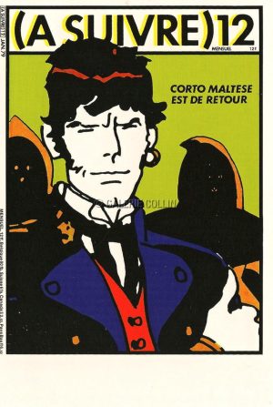 Carte postale "Métal Hurlant"Pratt couv à suivre n°12