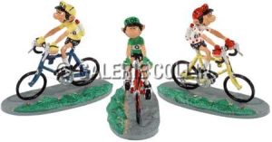 FRANQUIN - PIXI " Gaston cycliste - LA SERIE DES 3 MAILLOTS"