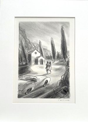 Christian Cailleaux . « Bojangles n°4 » Dessin original