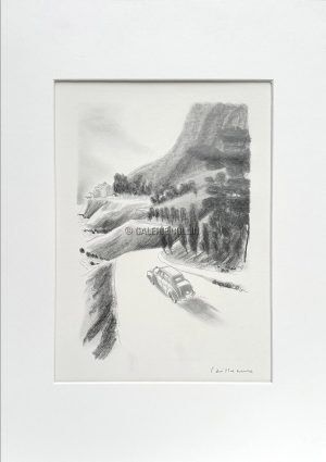 Christian Cailleaux . « Bojangles n°7 » Dessin original