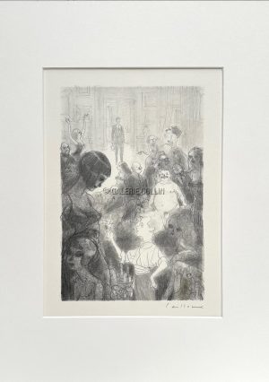Christian Cailleaux . « Bojangles n°8» Dessin original