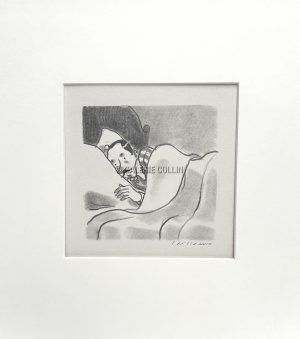 Christian Cailleaux . « Les dimanches de Jean Dézert » N°1 Dessin original