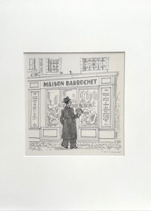 Christian Cailleaux . « Les dimanches de Jean Dézert N°9 » Dessin original