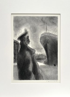 Christian Cailleaux . « Le matelot Gus N°12» Dessin original