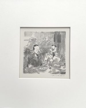 Christian Cailleaux . « Les dimanches de Jean Dézert N°2 » Dessin original