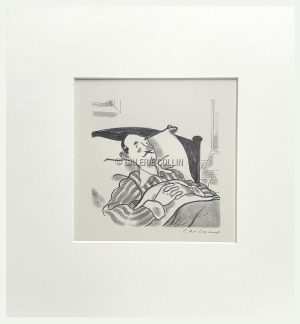 Christian Cailleaux . « Les dimanches de jean Dézert N°13 » Dessin original