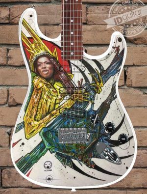 Druillet • " Malina Moye " Guitare électrique Fender Stratocaster