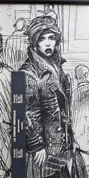 Enki Bilal Silkscreen print "La femme verticale. Numbered and signed 300ex