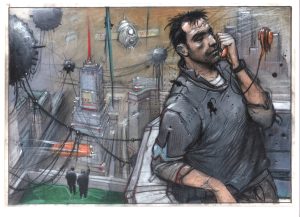 Enki BILAL • Affichette poster " 32 décembre"