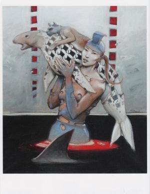 Enki BILAL • Affichette poster "In box Hybridization love"