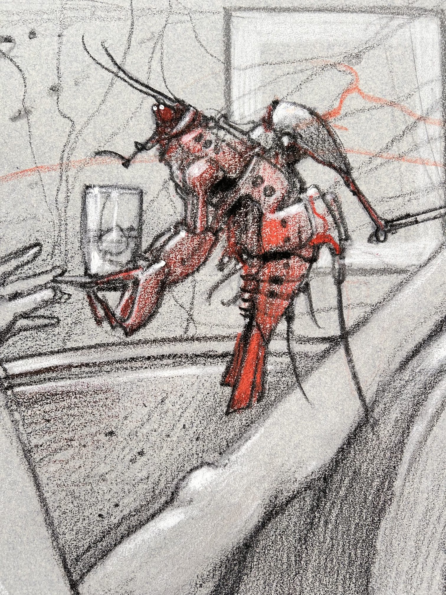 Enki Bilal . Rehaut - Estampe pigmentaire "Omar ......" signée – Image 2
