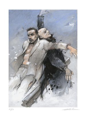 Enki BILAL • Estampe pigmentaire "Solitudes" numérotée signée par l'auteur 75 ex. 350 €