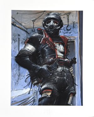 Enki Bilal • Tirage de luxe "La guerrière" limité, numéroté