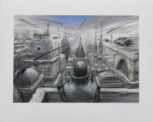 Enki Bilal - Luxury print "Monstre" limited, numbered