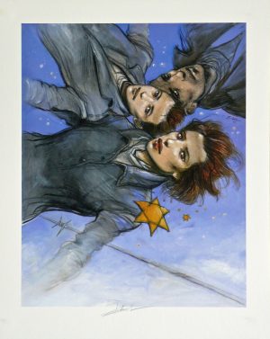 Enki Bilal • Affiche édition d'art"La Shoah" signée : 75€