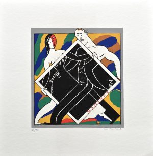 Ever MEULEN - Rare signed and numbered silkscreen limited to 250 copies. 1991