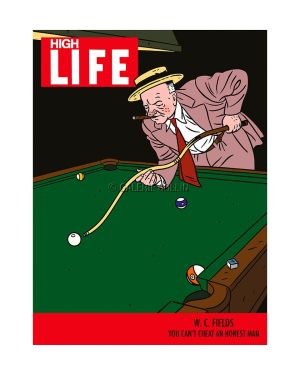 FLOC'H - HIGH LIFE "W.C FIELDS" estampes pigmentaires n° signées 30 ex