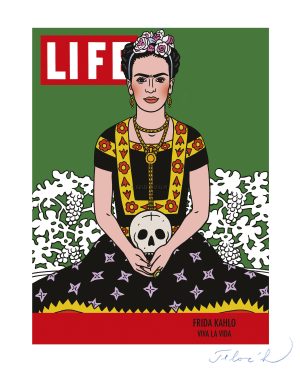FLOC'H-LIFE "FRIDA KAHLO"" estampes pigmentaires n° signées 30 ex
