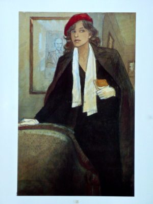 GIBRAT . Affiche  "Jeanne "