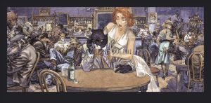 GUARNIDO . AFFICHE Edition d'art - BLACKSAD John's Blues
