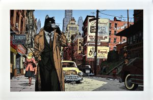 Guarnido • Tirage de luxe "Blacksad New-York" Limité à 500 ex.