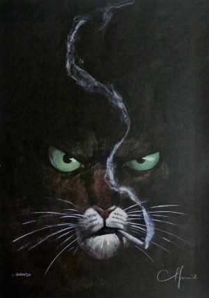 Guarnido "Blacksad" Affiche édition d'art Signée