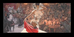 Guarnido "Jazz'n fun's club" Affiche édition d'art
