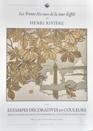 Henri RIVIERE - "1902" art edition poster