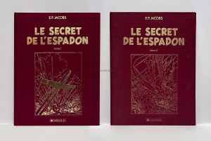 JACOBS  Large Album "Le Secret de l'Espadon, Volume I and Volume II"