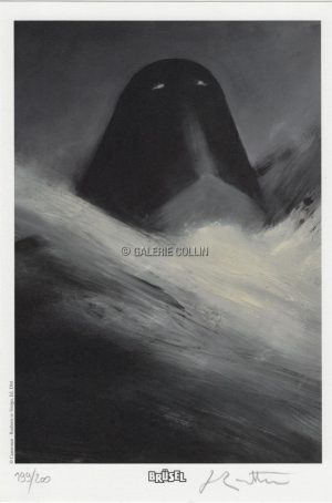 Jean-Marc Rochette • Ex-libris signé "Vertiges"