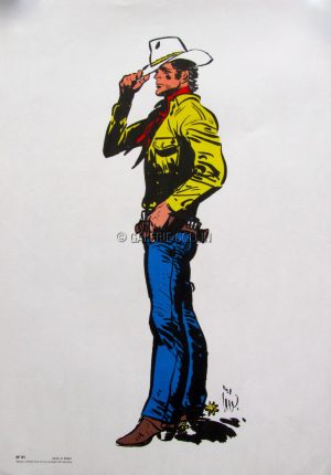 JIJÉ . Affiche "Jerry Spring"