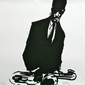 JOOS  Signed, numbered silkscreen print, limited to 12 copies
