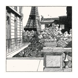 André Juillard • Estampe " Paris...New-York 3" numérotée signée 50ex.