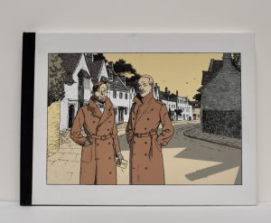 Juillard-Portfolio " Blake  Mortimer - Esquisses"400ex. signé
