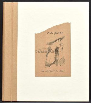 Juillard. Portfolio "un portrait ou deux" numéroté signé 50ex. H.C