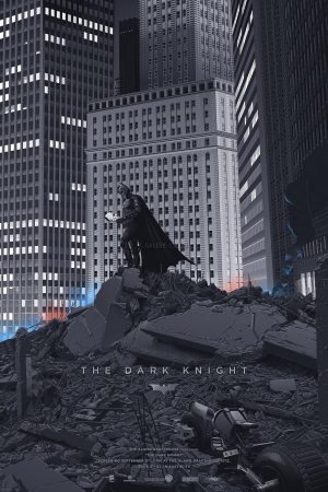 Laurent-Durieux - "The Dark Knight" Signed silkscreen AP : 350€ (€350)