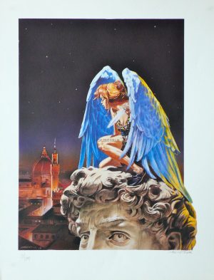 Liberatore . Affiche édition d'art . Numérotée signée 299ex.
