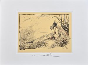 Loisel • "Fée n° 9" Edition d'Art sur papier Vergé Conqueror - signée
