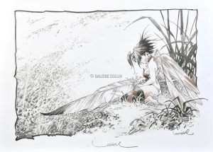 Loisel Autre songe" Numbered art edition poster, signed