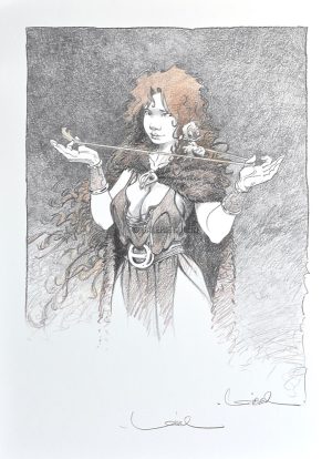 Loisel • "Pelisse 2" Affiche édition d'art sur papier rives 250g signée
