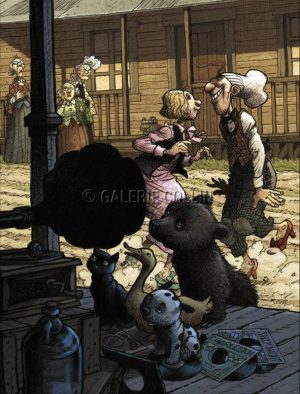 Loisel-Tripp Magasin générale "Charleston" Affiche édition d'art