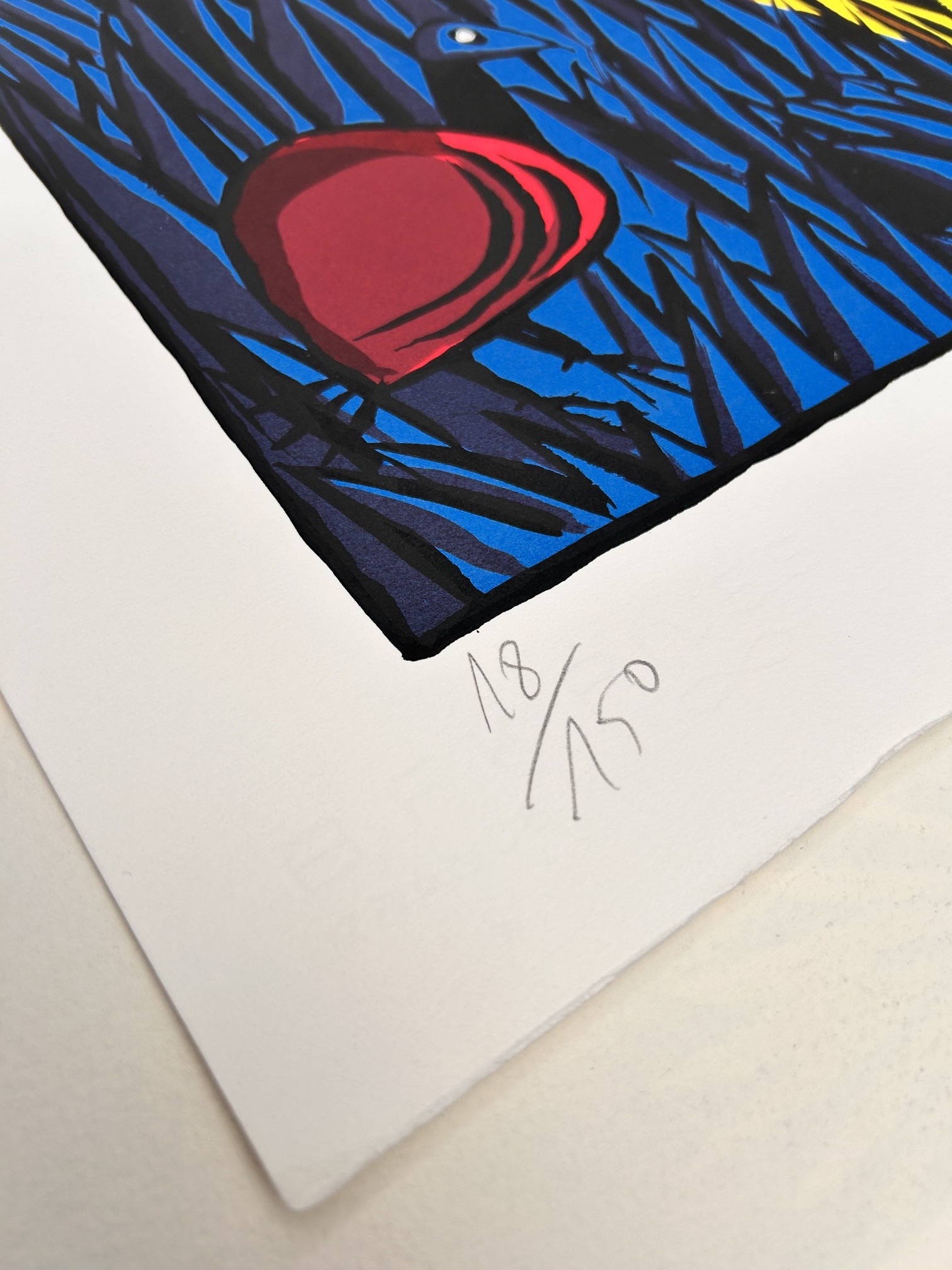 loustal-sérigraphie"King of the Bongo" numérotée signée à 150ex – Image 3