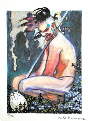 Manara Signed "Indian Summer" art print