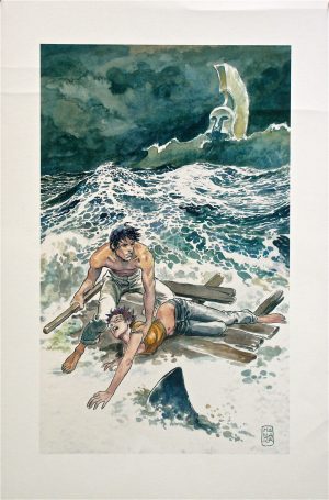 Manara "GIUSEPPE BERGMAN: MYTHOLOGICAL ADVENTURES" Poster