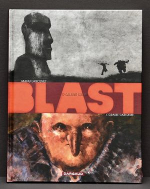 Manu LARCENET • Album "Grasse carcasse" avec Ex-libris - "BLAST"