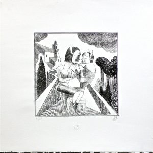 Mattotti . lithographie numérotée signée  50ex .