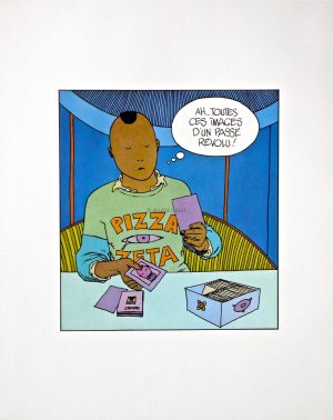 MOEBIUS • Affichette extraite du Portfolio "Tueur de Monde" 5